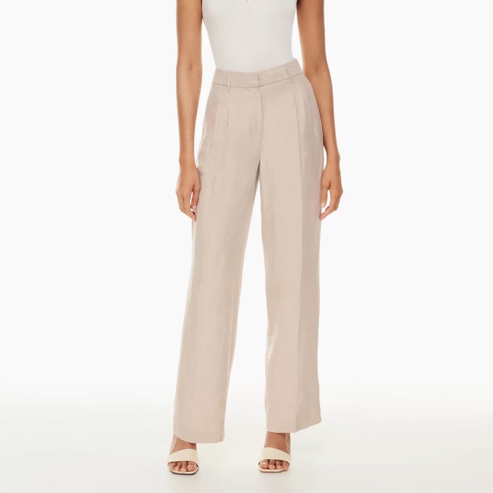 Aritzia Effortless Linen Pant - NWT